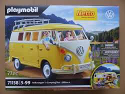 PLAYMOBIL 71138 VW T1 Camping Bus Ed 2 NETTO Sonderedition Limited Edition Bulli