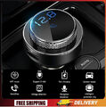Bluetooth 5.0 FM Transmitter Auto Mp3 Player USB Radio KFZ SD Freisprechanlage!