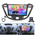 4+64G Für Ford Transit Custom 2013-2018 Carplay Android 15 Autoradio GPS BT +Cam