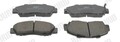 Bremsbelagsatz Scheibenbremse JURID 572393J für HONDA Schachtel HR 5 NSX 1 NA DC