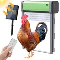 Hühnerklappe Solar Hühnerstalltür Automatische Hühnerstall Türöffner mit Timer
