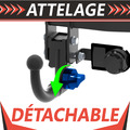 Anhängerkupplung abnehmbar für VW Passat B6 3C Variant (auch 4Motion) 05-10