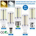 4X LED Birne E14 E27 B22 G9 GU10 Glühbirne Mais Lampe 15W-5W Energiesparlampen