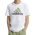 Adidas neues T-Shirt Icon Kinder Kinder weiß kurzärmelig IX9527