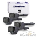 4x BERU ZÜNDSPULE FÜR AUDI A1 A3 A6 SEAT SKODA VW GOLF PASSAT TIGUAN 1.8 2.0 TSI
