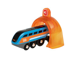 BRIO World 33971 Smart Tech Sound Lok mit Aufnahmefunktion - Elektrischer Zug...