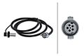 HELLA Raddrehzahl Sensor Hinterachse Für MAN DAF VOLVO 93-07 81271206007