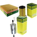 MANN-FILTER Inspektionspaket Filtersatz für Opel Vectra C Caravan Vauxhall 1.8