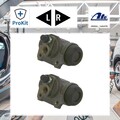 2x ORIGINAL® Ate Radbremszylinder Hinten für Ford Ka Fiat 500 Panda Punto