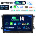 Android 14 8-Kern 4G 64G Autoradio 9" GPS NAVI Für VW GOLF 5 6 Touran EOS Polo