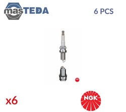 6458 ZÜNDKERZE ZÜNDKERZEN NGK 6PCS FÜR AUDI A4,TT,A6,A3,ALLROAD,C5,B6,B5,8N3