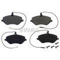 1x ORIGINAL® Swag 64 91 6829 Bremsbelagsatz, Scheibenbremse Vorne, inkl.