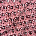 0,68m Lillestoff Bio Baumwolle Jersey Stoff Mausi Kombi Blumen 