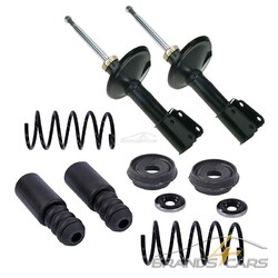 ATEC 2x STOßDÄMPFER VO ÖL+FEDER DOMLAGER PROTECTION-KIT FÜR RENAULT TWINGO 1# NUR FÜR FAHRZEUGE OHNE STABILISATOR PASSEND #