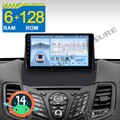 6+128GB für Ford Fiesta MK6 bj. 2008-2016 Android 14 Carplay Autoradio Navi WIFI