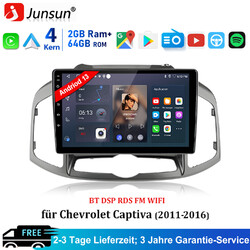 Android 13 Carplay Autoradio GPS Nav Für Chevrolet Captiva 2011-2016 BT RDS DAB+