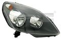 TYC 20-0726-05-2 Hauptscheinwerfer für OPEL