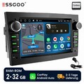 Für Opel Corsa C/D Zafira B Astra G H Autoradio 2+32G Android 14 Carplay GPS NAV