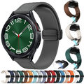 Leder Silikon Magnet Armband für Huami Amazfit GTR GTS 4 3 Pro 2 2e 47 42mm Band