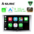 DAB+ Carplay Android15 Autoradio GPS Navi BT Für Opel Zafira B Corsa C D Astra H