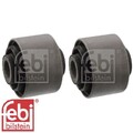2x Lagerung für Lenker febi bilstein 42829 Buchse 2 Querlenkerlager für Toyota