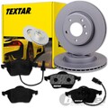 TEXTAR BREMSSCHEIBEN 288mm + BELÄGE VORNE passend für AUDI A4 B5 8D Limo + Avant