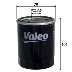 VALEO 586188 Ölfilter passend für ISUZU
