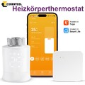 HeizkörperThermostat WIFI Tuya Zigbee SMART Heizkörperventil für Alexa/Google DE