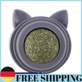Rotatable Catnip Ball Natural Safe Catnip Balls Toy Pet Health Supplies (Grey)