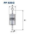 Kraftstofffilter FILTRON PP 829/2 Leitungsfilter für FIAT 500X 334 AXN1B AXR11