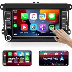 Android 14 Apple Carplay Autoradio GPS Navi Für VW GOLF 5 6 Passat Polo Tiguan