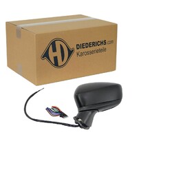 DIEDERICHS AUßENSPIEGEL elektr. ANKLAPPBAR LACKIERBAR LINKS passend für MAZDA 3 