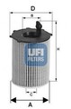 Ölfilter Öl Filter für Audi VW Porsche Q7 Van Q5 A5 UFI 25.141.00 2010 ->