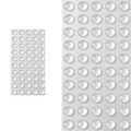 30 pcs Schutzpuffer Stoßpuffer selbstklebend Türdämpfer für Glasplatten & Möbel