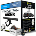Anhängerkupplung BRINK abnehmbar für OPEL Combo +E-Satz Kit NEU AHK