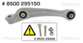 Querlenker Dreieckslenker TRISCAN 8500 295150 für AUDI PORSCHE A6 C7 4G2 4GC 4G5