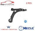 LINKS RECHTS QUERLENKER SATZ VORNE NIEDRIGER MEYLE 11-16 050 0065 2PCS A NEU