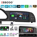 8.8" Car 6+128GB Android 14 Für Audi A6 C6 4F MMI 2G Autoradio Carplay GPS + KAM