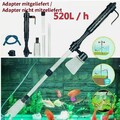 Elektrische Aquarium Wasserwechsel Set Mulmsauger Kiesreiniger Bodenreinigung 