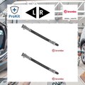 2x ORIGINAL® Brembo Bremsschlauch Hinten, Links, Rechts für VW POLO V Opel