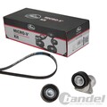 GATES Micro-V Kit KEILRIPPENRIEMEN-SATZ passend für FORD MONDEO | K016PK2228