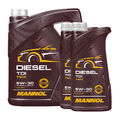 7 (5+2x1) Liter MANNOL 5W-30 Diesel TDI Motoröl für VW, Audi, Seat, Skoda