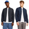 JACK & JONES Herren Bomberjacke Blouson Übergangsjacke Reißverschluss Taschen