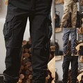 Mode Männerhosen Männliche Hose Dünne Arbeit Jogger Multipockets Cargohose
