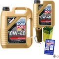 MANN-FILTER Ölfilter 6 L Liqui Moly Leichtlauf 10W-40 für Mercedes-Benz Saloon