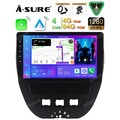 DAB+ Für Toyota Aygo 2005-2014 Autoradio Android 15 GPS Navi Apple Carplay 4+64G