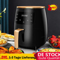 Heißluftfritteuse 6L Friteuse Heissluft Fritteusen Air Fryer LED-Touchscreen
