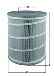 Luftfilter MAHLE LX 3480 Filtereinsatz für ATEGO AXOR MERCEDES ECONIC