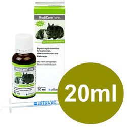 Alfavet RodiCare Uro 20ml Meerschw. Kaninchen Harn anregend (849 EUR/l)