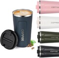Edelstahl Thermosbecher Tee Kaffee Thermobecher Reisebecher Thermo mit Deckel